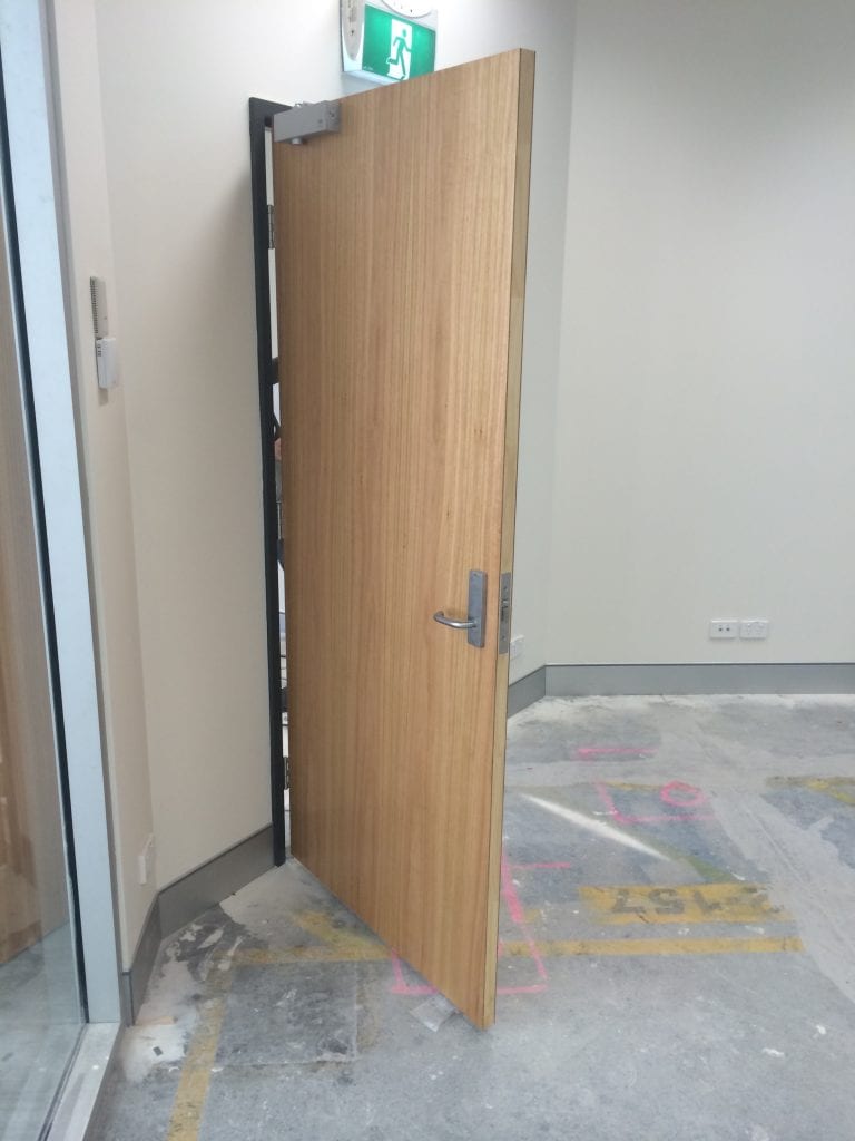 solid door