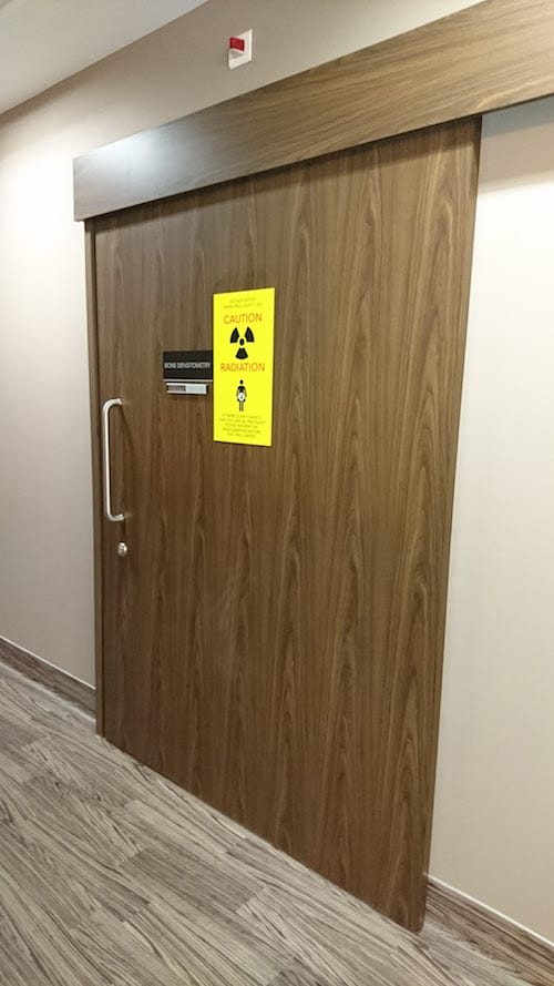 radiation doors