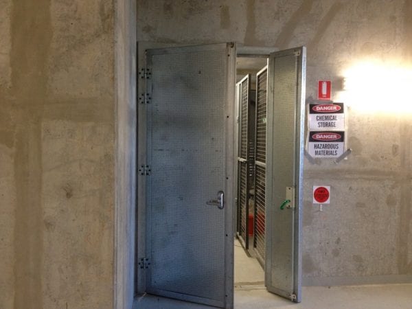 Fire proof doors