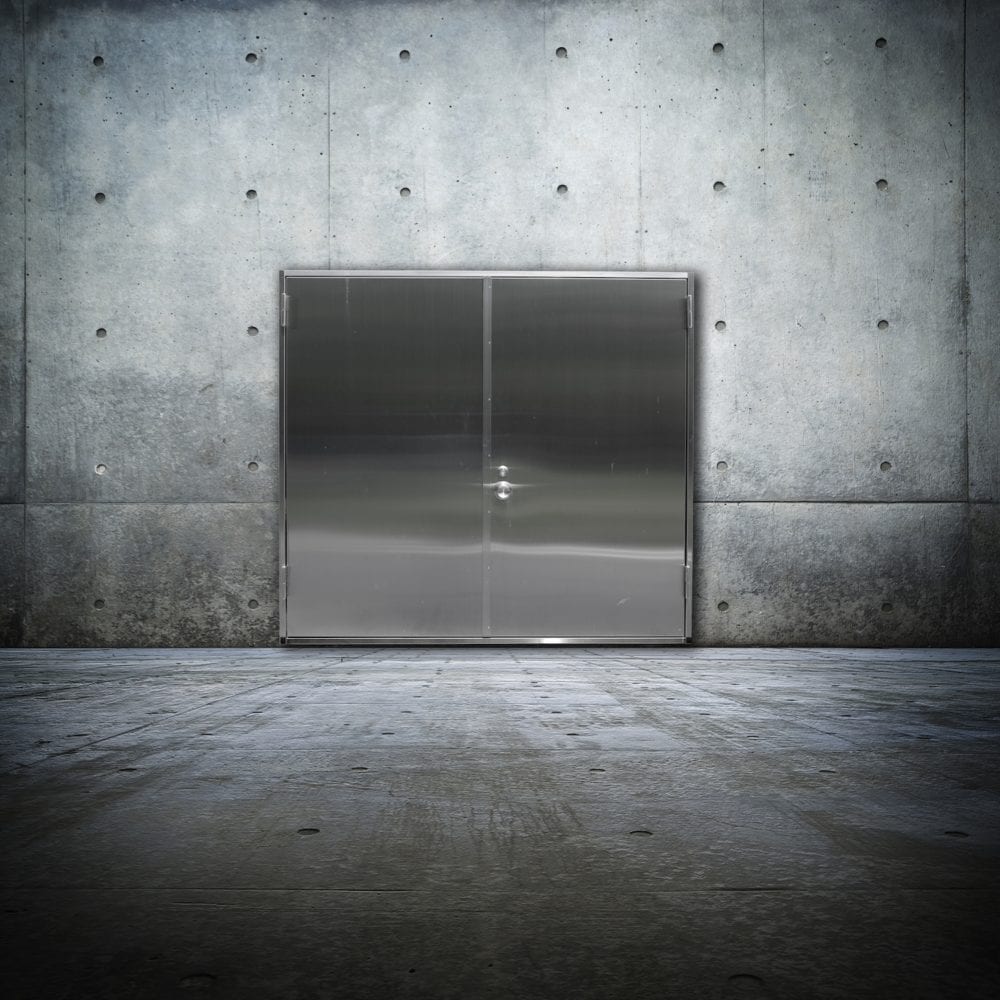 stainless steel doors