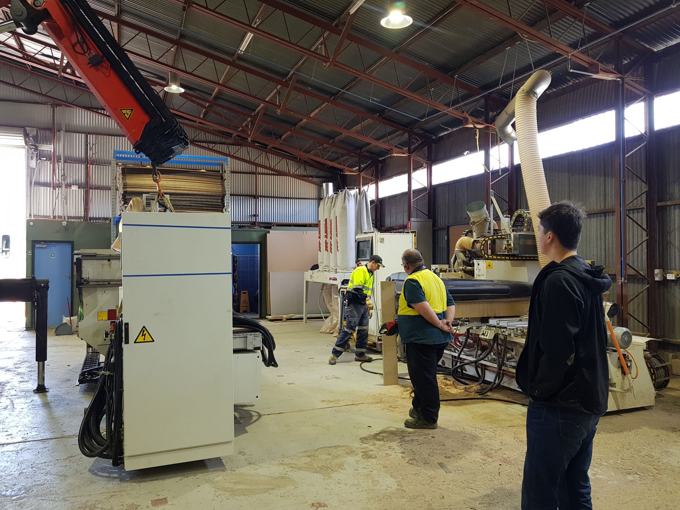 2nd CNC to Further Speed Door Production