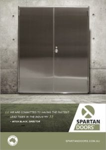 Spartan Doors Corporate Brochure