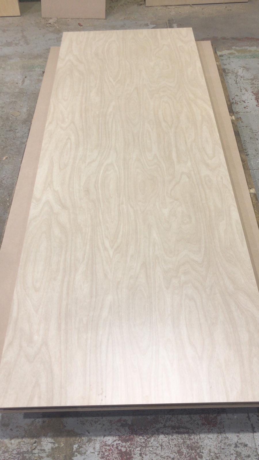 Timber veneer doors