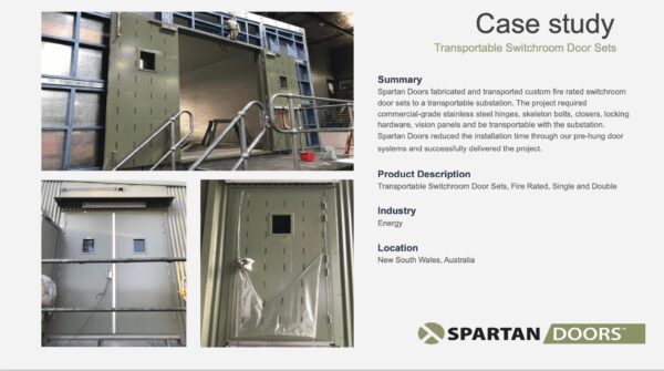 Projects - North Eastern Door Frames