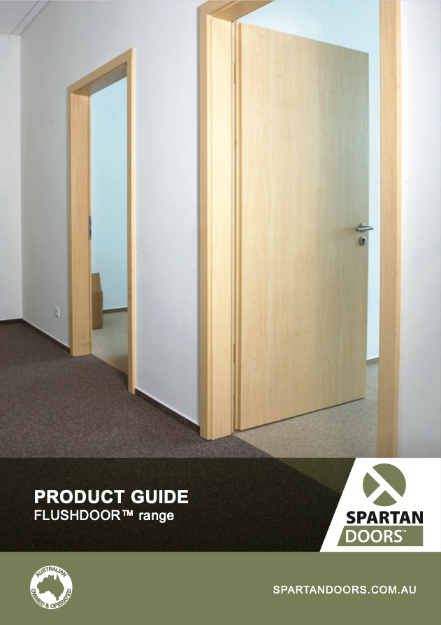 Flush Panel Door Range Launches Spartan Doors