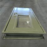 Pre-hung Security Doors for Pump Station